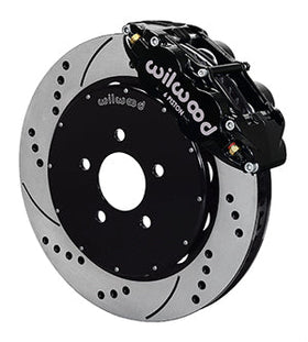 Wilwood Narrow Superlite 6R Front Hat Kit 14.00in Drilled 1994-2004 Mustang