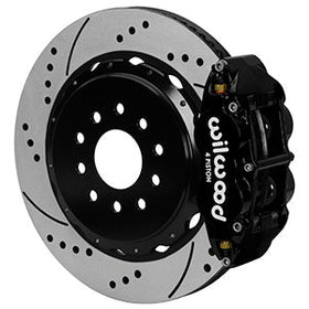 Wilwood Narrow Superlite 4R Rear Kit 14.00in Drilled 97-04 Corvette C5/Z06 05-13 C6