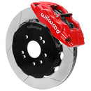 Wilwood FSLI4 Front Hat Kit 13.00in Drilled Red Nissan 240SX-1