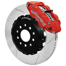 Wilwood Narrow Superlite 6R Front Hat Kit 14.00in Red 88-93 Corvette C4-1