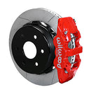 Wilwood AERO4 RearTruck Kit 14.25in Red 1999-2010 GM 1500-SUV 1 Piston OE Caliper-1