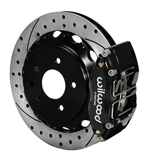 Wilwood Dynapro Radial Rear Kit 13.00in Drilled Nissan 350Z/Fiti G35