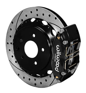 Wilwood Dynapro Radial Rear Kit 13.00in Drilled Nissan 350Z/Fiti G35