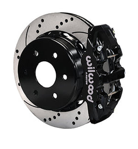 Wilwood AERO4 RearTruck Kit 14.25in Drilled 1999-2010 GM 1500-SUV 2 Piston OE Caliper