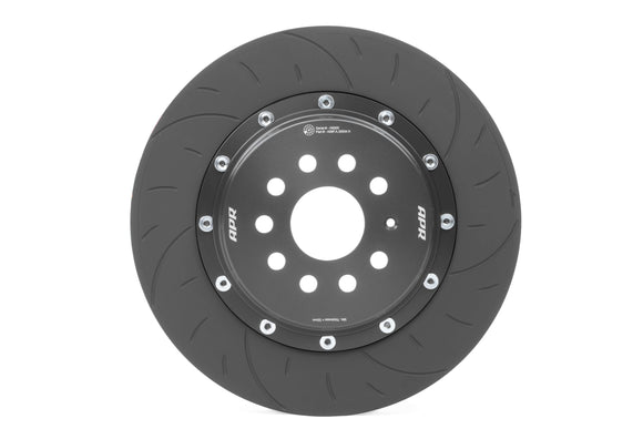 APR BRAKES - 350X34MM 2 PIECE 6 PISTON KIT - FRONT - BLACK - (MQB 312MM)