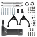 Belltech 07-13 Chevrolet Silverado / GMC Sierra 1500 4WD 4in Suspension Lift Kit w/ Shocks-1