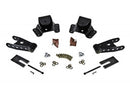 Belltech SHACKLE AND HANGER KIT 75-91 GM C30 CrewCab/Dually 4inch-1