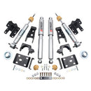 Belltech LOWERING KIT 14-17 Chevy Silverado/Sierra 1in to -2in Front/4in Rear w/ Street Perf Shocks-1
