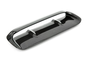 OLM A1 Aggressive Carbon Fiber Full Replacement Hood Scoop - 15 WRX STI