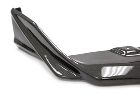 OLM S208 Style Carbon Fiber Front Bumper Lip - 15 WRX STI
