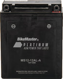 BikeMaster AGM Battery - MS12-12AL-A-1