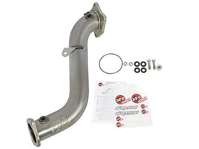 aFe Twisted Steel Down-Pipe (Race)