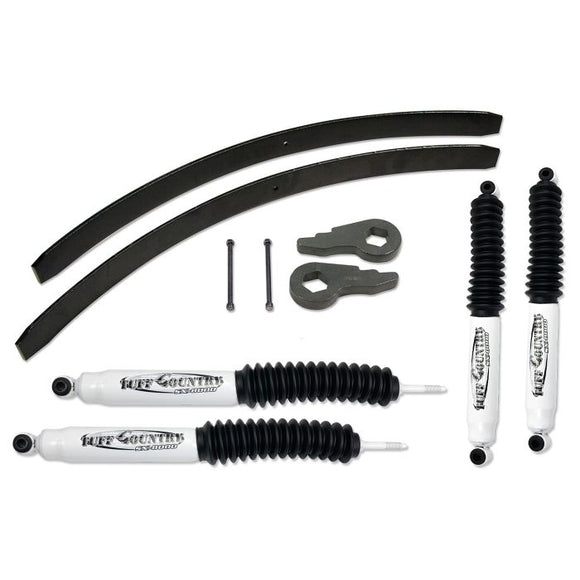 Tuff Country 99-06 Chevy Silverado 1500 4x4 2in Lift Kit (w/Rear Add-a-Leafs SX8000 Shocks)