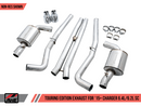 AWE Touring Edition Exhaust for 15+ Charger 6.4 / 6.2 SC - Non-Resonated - Chrome Silver Tips-2