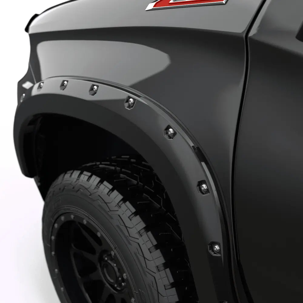 EGR 2023+ Chevrolet Silverado 1500 Bolt-On Look Fender Flares - Black (Set of4) - 0