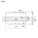 KOYORAD ALUMINUM RADIATOR: 1988–1991 HONDA CIVIC/CRX B-SERIES APPLICATIONS-2