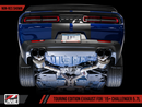 AWE Touring Edition Exhaust for 17+ Challenger 5.7 - Non-Resonated - Diamond Black Quad Tips-1