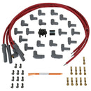MSD Wire Set. Super Conductor. 4-cyl. Multi-Angle Plug. Socket/HEI-1