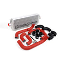 Grimmspeed Front Mount Intercooler Kit Inc. Red Piping For Subaru 08-14 WRX-1