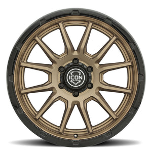 ICON Alloys Cajon 20x9 / 6x135 / 16mm / 5.625in BS Satin Bronze Wheel w/ GB Lip