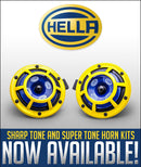 Hella Sharptone Horn Kit 12V 415/350Hz Yellow-2
