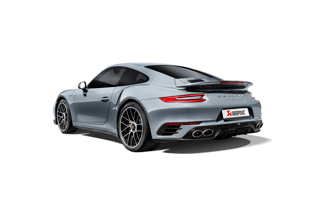 Akrapovic 16-17 Porsche 911 Turbo/Turbo S (991.2) Slip-On Line (Titanium) (Req. Tips/Diffuser)