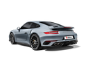 Akrapovic 16-19 Porsche 911 Turbo/Turbo S (991.2) Slip-On Line (Titanium) w/ Tips & Gloss Diffuser-5