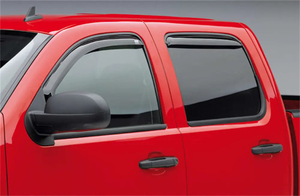 EGR 07+ Chev Silverado/GMC Sierra Ext Cab In-Channel Window Visors - Set of 4 (571501) - 0