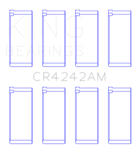 King Honda 97ci 1.6L L4 B16A2/B16A3 Rod Bearing Set - Size STD