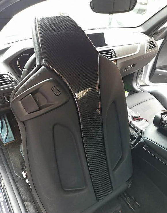 Dry Carbon Seat Back Cover BMW F87 M2 C F80 M3 F82 M4