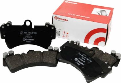 Brembo 2020 BMW 330e Premium NAO Ceramic OE Equivalent Pad - Front 34116888458