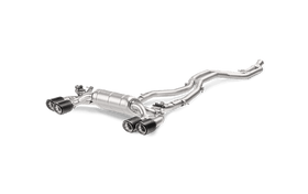 Akrapovic 16-17 BMW M2 F87 (Excl M2 Competition) Evolution Line Cat Back (Titanium) w/Carbon Tips