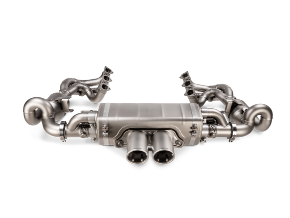 Akrapovic 21-24 Porsche 911 GT3/GT3 RS (992) Slip-On Race Line (Titanium) w/Titanium Tips