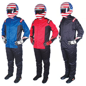 RACEQUIP CHEVRON-5 PANTS SFI-5 BLK 3XL