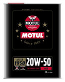 20W50 Classic Performance Engine Oil (2 Liters) - Motul 110621-1
