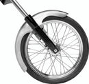 Bikers Choice Outlaw Raw Front Fender Wide Glide 21 Inch Wheel Undrilled Custom-1