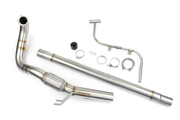 US SPEC CRUA DPF Delete Downpipe & EGR Delete for VAG MQB 1.6 / 2.0 TDI CR Engines - With AdBlue