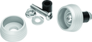 Kuryakyn Lodestar Axle Sliders Silver-1