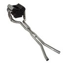 Stainless Works Chevy Corvette 2005-08 Headers 2in Primaries X-Pipe with Converters-1