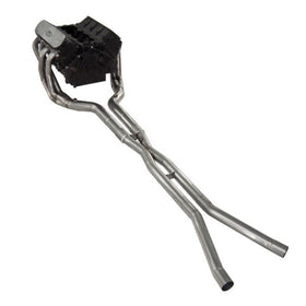 Stainless Works Chevy Corvette 2005-08 Headers 2in Primaries X-Pipe with Converters