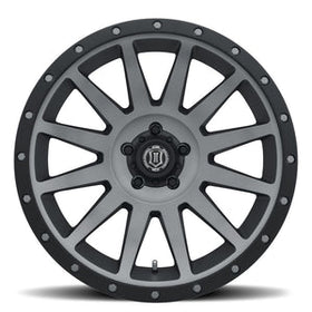 ICON Compression 20x10 5x5 -12mm Offset 5in BS 71.5mm Bore Titanium Wheel
