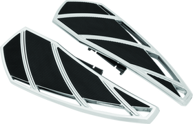 Kuryakyn Phantom Floorboards 18 and Up H-D Softails Chrome