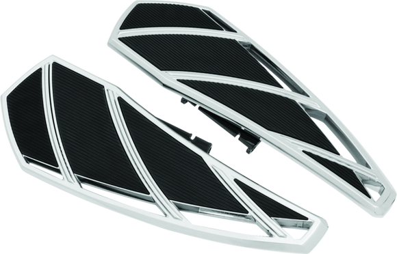 Kuryakyn Phantom Floorboards 18 and Up H-D Softails Chrome