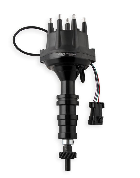 MSD Dist.. Black. Dual Sync. Ford FE