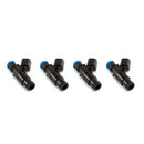 Injector Dynamics 1340cc Injectors - 48mm Length - 14mm Black Bottom - 14mm Lower O-Ring (Set of 4)-1