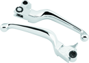 Bikers Choice 96-16 BigTwin 96-03 XL Chrome Lever Set Cable Clutch Only-1