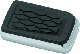 Kuryakyn Hex Brake Pedal Pad Chrome