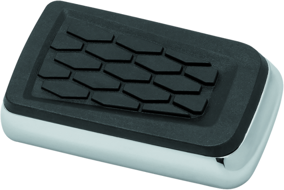 Kuryakyn Hex Brake Pedal Pad Chrome