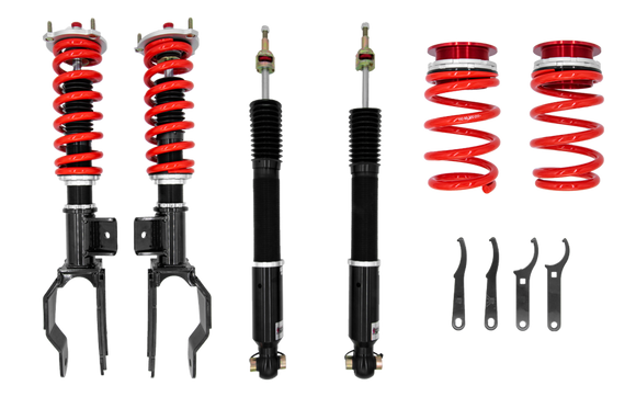 PEDDERS SUSPENSION EXTREME XA COILOVER KIT: 2017–2020 TESLA MODEL 3 AWD