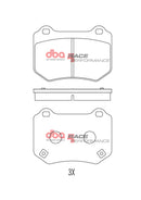 DBA 18-21 Subaru WRX STI Rear RP Performance Brake Pads-1